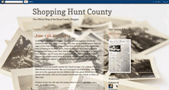 Desktop Screenshot of huntcountyshopper.blogspot.com