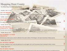 Tablet Screenshot of huntcountyshopper.blogspot.com