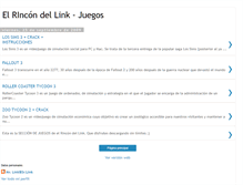Tablet Screenshot of elrincondellinkjuegos.blogspot.com
