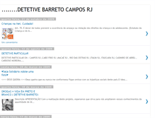 Tablet Screenshot of detetivebarreto13.blogspot.com