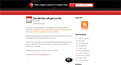 Desktop Screenshot of debu-papa.blogspot.com