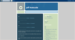 Desktop Screenshot of jeffmatsuda.blogspot.com