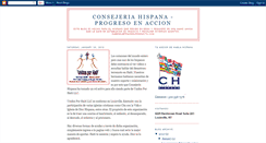 Desktop Screenshot of consejeriahispana.blogspot.com