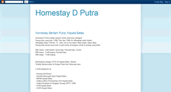 Desktop Screenshot of homestaybertamputra.blogspot.com