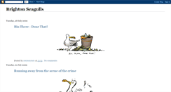 Desktop Screenshot of brightonseagulls.blogspot.com