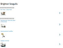Tablet Screenshot of brightonseagulls.blogspot.com