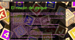 Desktop Screenshot of elrincondelpeque-raquel.blogspot.com