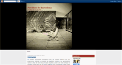 Desktop Screenshot of pavilhaodebarcelona.blogspot.com