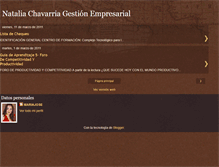 Tablet Screenshot of nataliachavarria.blogspot.com