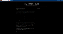 Desktop Screenshot of mkhatter.blogspot.com