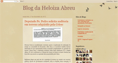 Desktop Screenshot of heloizabreu.blogspot.com