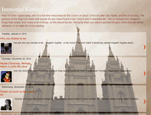 Tablet Screenshot of immortal-combat.blogspot.com