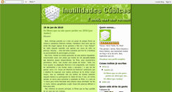 Desktop Screenshot of inutilidadescubicas.blogspot.com