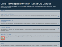 Tablet Screenshot of ctu-danao.blogspot.com
