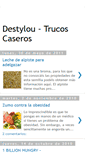 Mobile Screenshot of destylou-trucos-caseros.blogspot.com