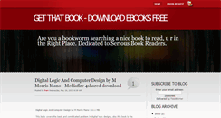 Desktop Screenshot of getthatbook.blogspot.com