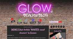 Desktop Screenshot of makeupglowonline.blogspot.com