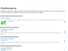 Tablet Screenshot of ecoalternativa.blogspot.com