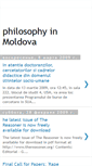 Mobile Screenshot of philosophy-moldova.blogspot.com