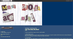 Desktop Screenshot of mostlydjs.blogspot.com