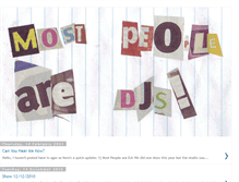 Tablet Screenshot of mostlydjs.blogspot.com