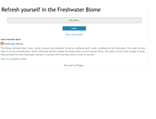 Tablet Screenshot of freshwaterbiomenok.blogspot.com
