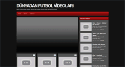 Desktop Screenshot of dunyadanfutbol.blogspot.com