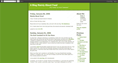 Desktop Screenshot of mainlyaboutfood.blogspot.com