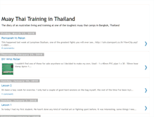 Tablet Screenshot of muaythaitrainingthailand.blogspot.com