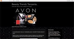 Desktop Screenshot of beautytrendztz.blogspot.com