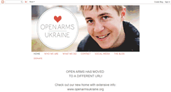Desktop Screenshot of openarmsukraine.blogspot.com