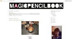 Desktop Screenshot of magicpencilbook.blogspot.com