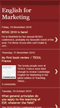 Mobile Screenshot of english4marketing.blogspot.com