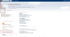 Desktop Screenshot of capitalclimate.blogspot.com