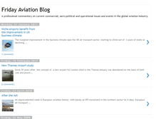 Tablet Screenshot of fridayaviationblog.blogspot.com