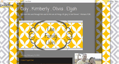 Desktop Screenshot of clayandkimberlylee.blogspot.com