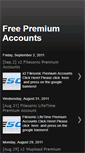 Mobile Screenshot of premium4free4you.blogspot.com