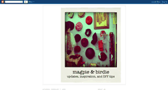 Desktop Screenshot of magpieandbirdie.blogspot.com