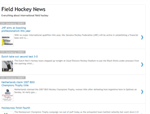 Tablet Screenshot of fieldhockeynews.blogspot.com