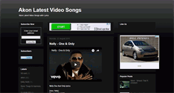 Desktop Screenshot of akonvideosongs.blogspot.com