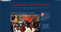 Desktop Screenshot of gaiawurm.blogspot.com