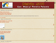 Tablet Screenshot of distrito4600-2010-2011.blogspot.com