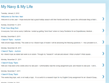 Tablet Screenshot of navyvet925.blogspot.com