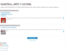 Tablet Screenshot of huastecarteycultura.blogspot.com
