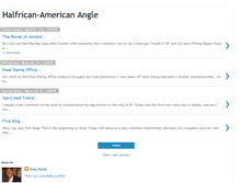 Tablet Screenshot of halfrican-americanangle.blogspot.com