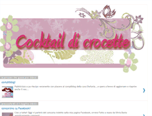 Tablet Screenshot of cocktaildicrocette.blogspot.com