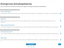 Tablet Screenshot of emergenciasextrahospitalarias.blogspot.com