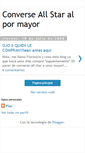 Mobile Screenshot of converseallstaralpormayor.blogspot.com