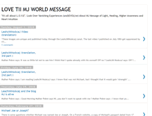 Tablet Screenshot of lovetiiworldmessage.blogspot.com