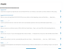 Tablet Screenshot of 43music.blogspot.com